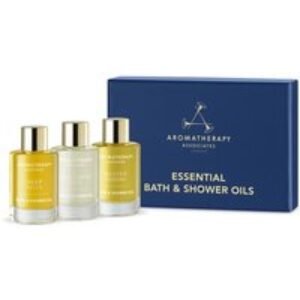 Aromatherapy Associates Essential Bath and Shower Oils Collection (3x9ml)