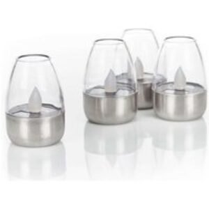 Luxury Solar LED Outdoor Candles Set | Wowcher