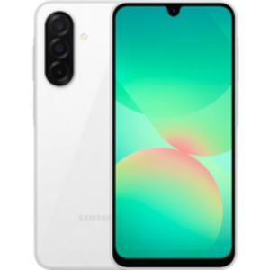 Samsung Galaxy A26 Dual SIM (256GB White) at Â£0 on Pay Monthly Unlimited (24 Month contract) with Unlimited mins & texts; Unlimited 5G data. Â£21.99 a month.