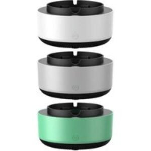 2-in-1 Electric Air Purifier Ashtray - Modern Flame-Retardant Tabletop Home Decor (Portable