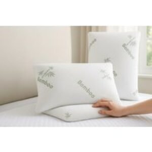 Bamboo Memory Foam Pillow - Orthopaedic Support
