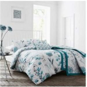 Luxury Cotton Rich Duvet Set - Inky Teal