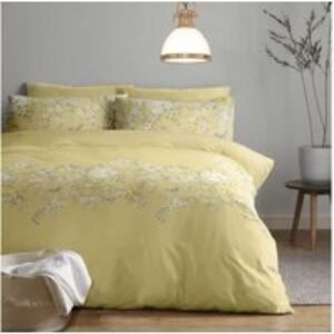 Luxury Polycotton Blossom Border Duvet Set - Soft