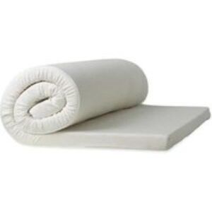 DreamEasy 2-Inch Hotel Quality Memory Foam Mattress Topper - Machine Washable Cover