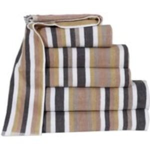 6-Piece Royal Victorian Striped Towel Bale - 6 Colours! | Wowcher