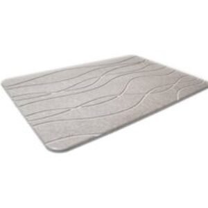 Fast Drying Grey Diatomite Bath Mat | Wowcher