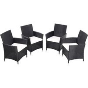 Rattan Garden Dining Set - Weatherproof