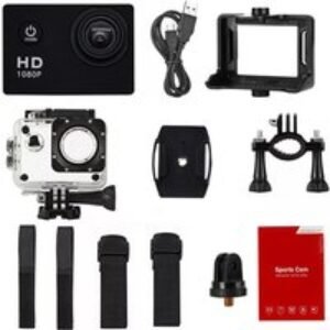 ProGo! 4K Action Cam - HD Underwater Sports Camera Kit with Accessories | Wowcher