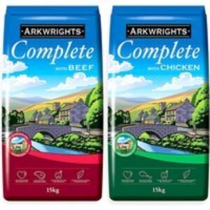 Arkwrights Complete Dry Dog Food 2 Pack - Chicken & Beef