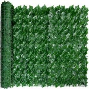 Artificial Ivy Leaf Garden Fence Wall Trellis - 3 Metres | Wowcher