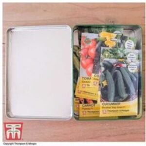 Charming Green Seed Storage Tin | Wowcher