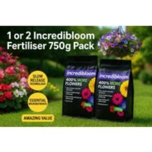 Incredibloom® Fertiliser Plant Feed: Boost Your Garden's Bloom! | Wowcher