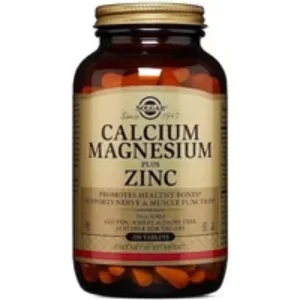 Solgar Calcium Magnesium Plus Zinc 250 Tablets