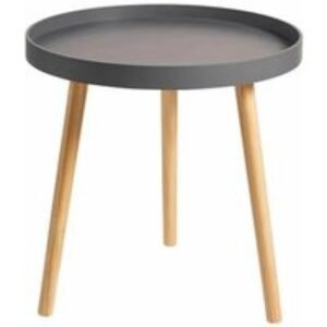 Marlow Scandi Tray Top Side Table - Compact MDF & Pine Coffee Table