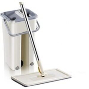 Flat Squeeze Mop Bucket Set - Microfibre