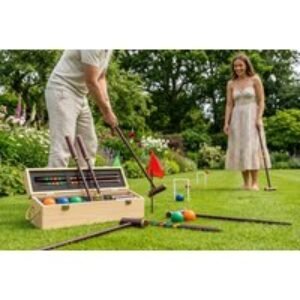 Royal York Boxed Croquet Game - Ultimate Outdoor Fun | Wowcher