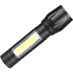 Portable Military Grade Rechargeable LED Torch - Super Bright