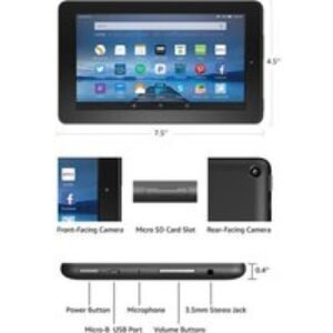 Amazon Kindle Fire Tablet - High Performance 7" Touchscreen