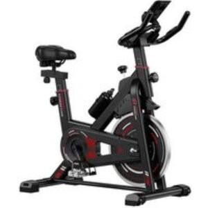 PRICE DROP! Stationary Exercise Bike with Adjustable Flywheel for Home Workouts | Wowcher