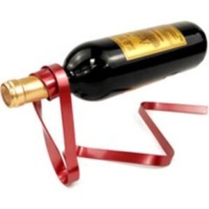 Floating Wine Bottle Holder - Black or Red | Wowcher