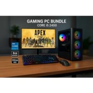 PRICE DROP! Intel Core i5 GT1030 RGB Gaming PC Bundle - 16GB RAM