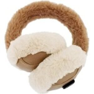 Unisex Black Unisex Heated Winter Ear Warmer - Thermal-Lined Fleece Earmuffs | Wowcher