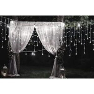 120 LED Icicle Christmas Lights | Wowcher