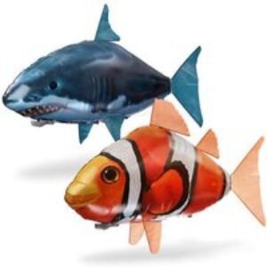 Kids Remote Control Flying Shark Fish Toy Balloon in 2 Colours | Wowcher