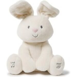 Peek-a-Boo Interactive Singing Rabbit Plush Toy - Battery-Operated