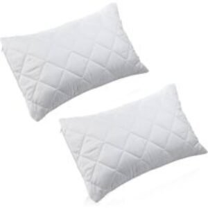 2-Pack Anti-Allergy & Anti-Bedbug Pillow Protectors! | Wowcher