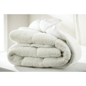 Sherpa Reversible Teddy Fleece Mattress Topper - 3 Sizes | Wowcher