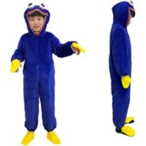Kids Unisex Anime Onesie - 100% Polyester