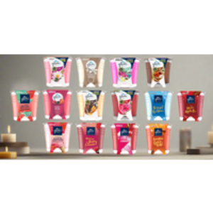 Glade Glass Scented Candle Bundle - Premium Essential Oil Home Decor