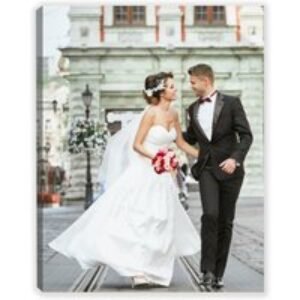 Personalised Photo Canvas Wall Art - A4 (12in x 8in)