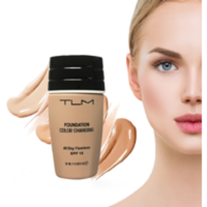TLM Colour Changing Foundation SPF 15 Cream - Self-Adjusting