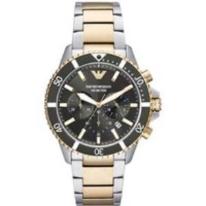 Emporio Armani AR11361 Men's Chronograph Diver Watch - Stainless Steel