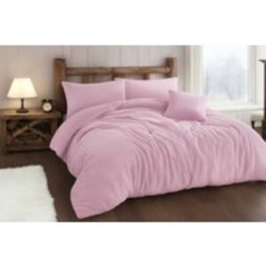 Luxury Teddy Waffle Duvet Cover Set - Ultra-Soft Polyester