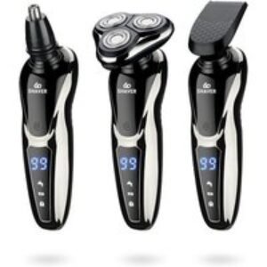 3-in-1 Electric Shaver & Beard Trimmer for Men - Cordless
