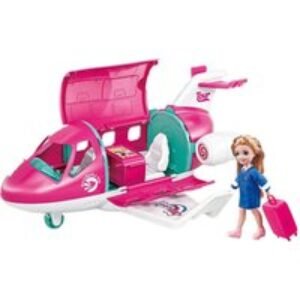 Barbie  Imaginative Playset with Travel Dream Airplane - Ages 3+