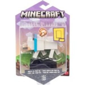 Minecraft Build Wolf Action Figure | Wowcher