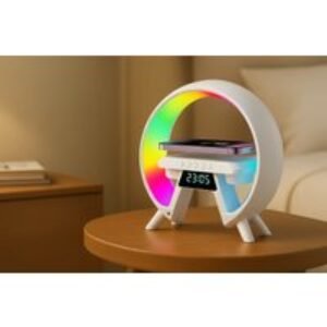 Wireless Charging Bluetooth Speaker & Desk Lamp - 2 Styles! | Wowcher
