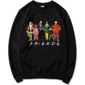 Novelty Christmas Movie Characters Jumper - Cotton Blend