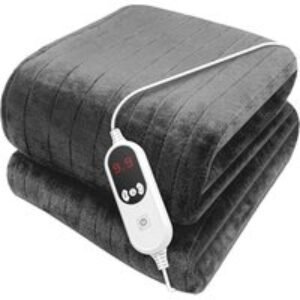 Purus Premium Electric Heated Blanket - 4 Colours | Wowcher