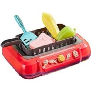 Pretend Play Colour Changing Gourmet Cooking Box Toy Set - Imaginative Kitchen Role Play for Ages 3+