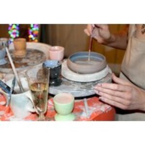 BYOB Pottery Painting Experience for One at Token Studio