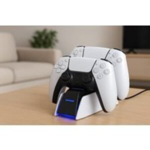 Dual Fast Charging Dock for PS5 Wireless Controller - USB-C Rapid Gamepad Station