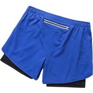 Men's Quick-Dry Training Shorts with Multi Pockets - 92% Polyester