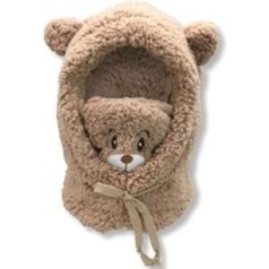 Unisex Beige 1 or 3 Pack Warm Fur Snood Hat - 3 Colours | Wowcher