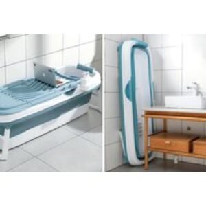Portable Folding Shower Bathtub for Adults | Wowcher