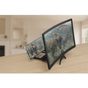 3D Curved Mobile Phone Screen Magnifier - Universal Smartphone Accessory